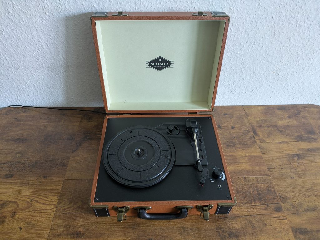 auna Jerry Lee Plattenspieler ohne Schallplatte