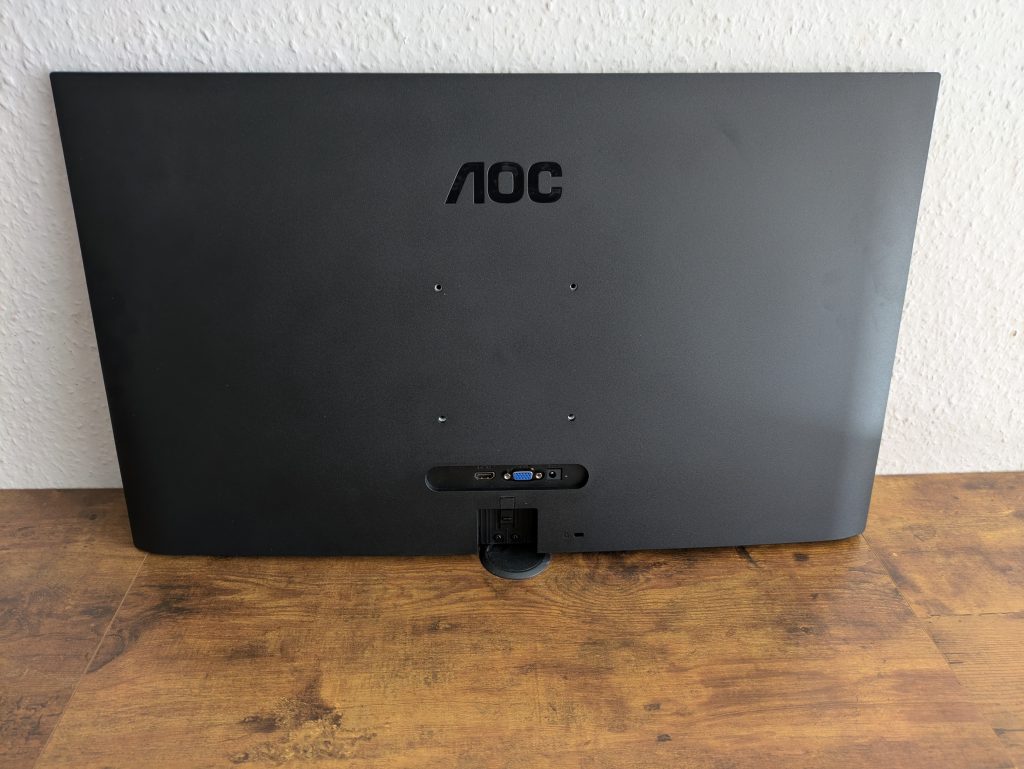 AOC 27B35HM Monitor von hinten