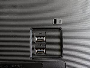 Anschlüss des Samsung M5 Smart S32BM500EU Monitors