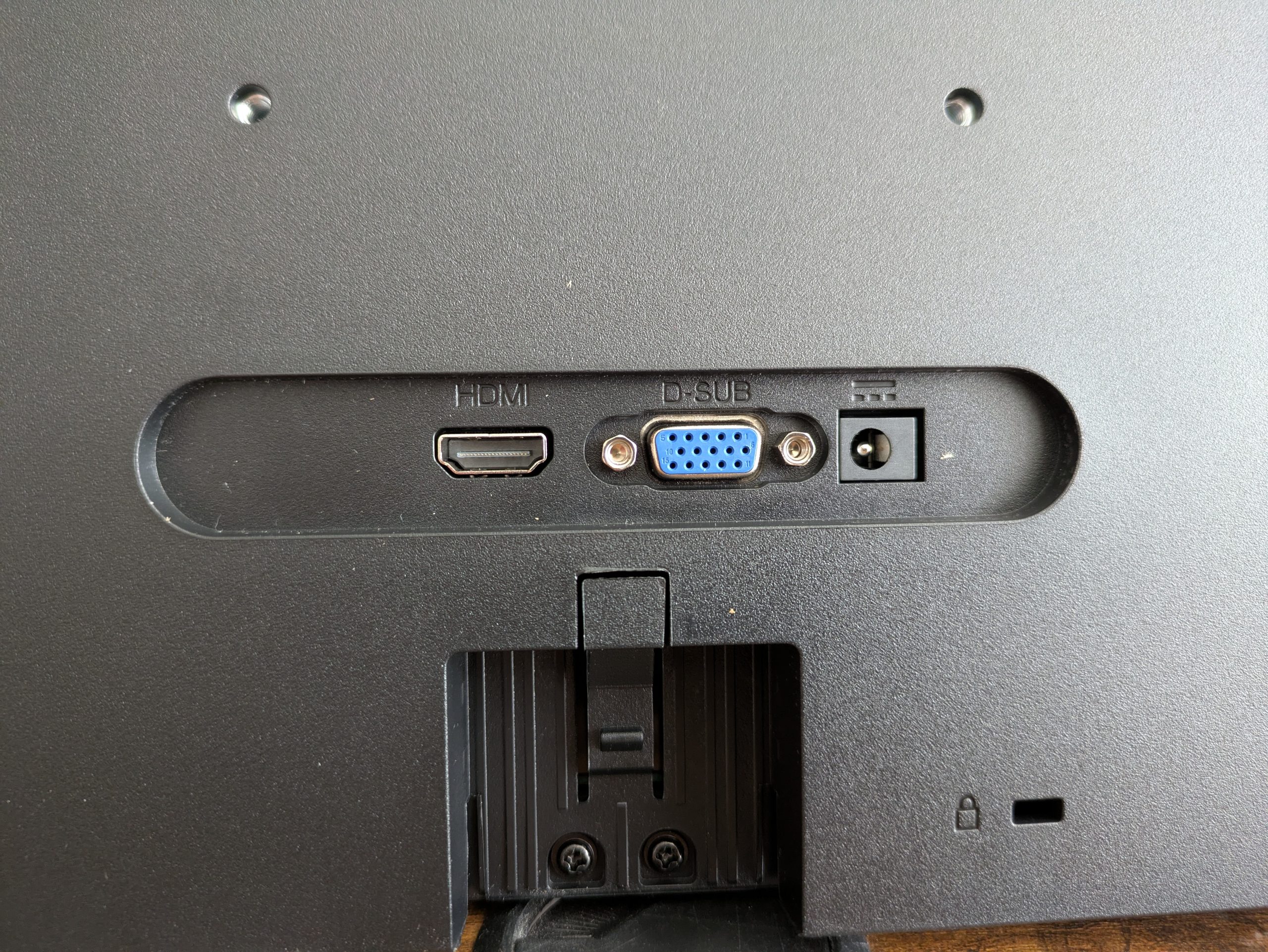 Anschlüsse des AOC 27B35HM Monitors