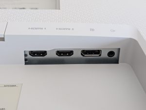 Anschlüsse des Dell S2721QSA Monitors (2)
