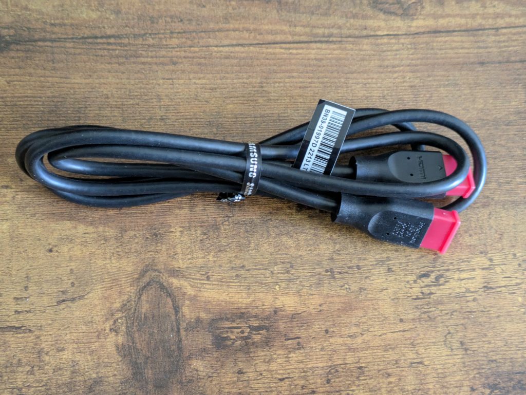 HDMI-Kabel des Samsung M5 Smart S32BM500EU Monitors