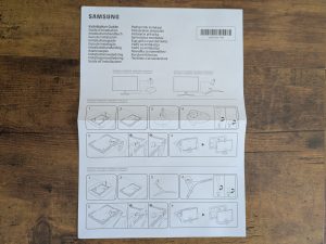 Kurzanleitung des Samsung S36GD Monitors (2)