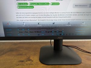 OSD-Menü des AOC 27B35HM Monitors