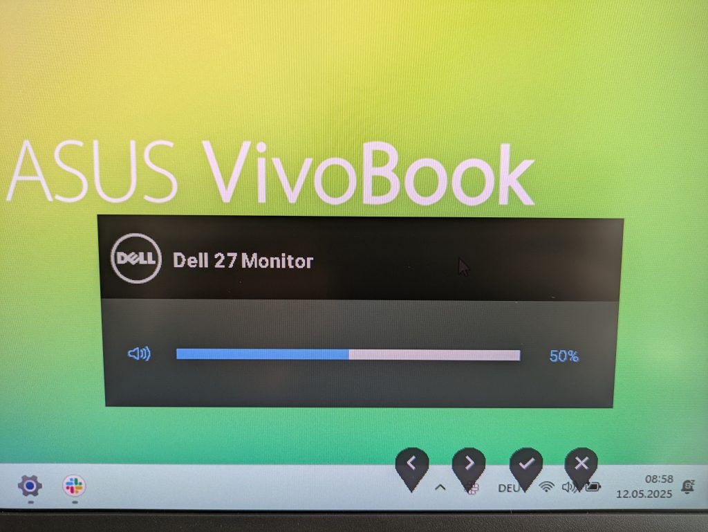 OSD-Menü des Dell S2721QSA Monitors (2)