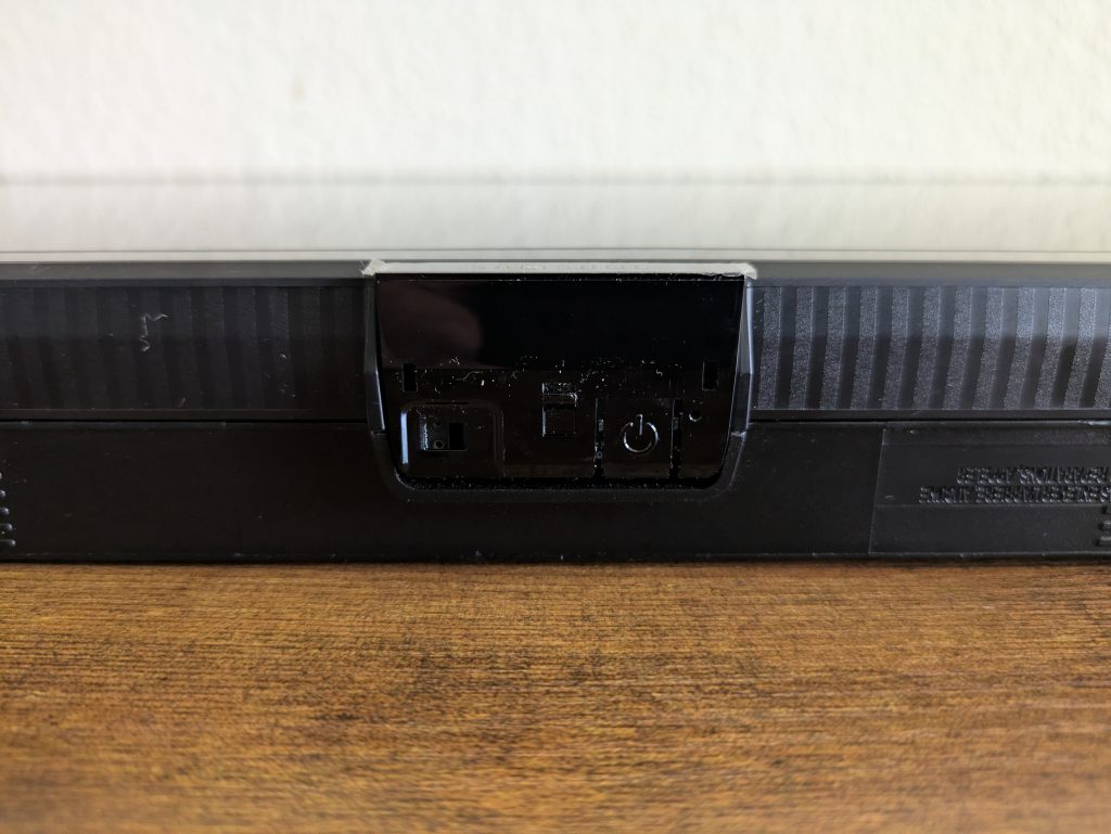 Samsung M5 Smart S32BM500EU Monitor von unten