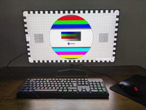 Testbild des HP Series 5 527sa Monitors (2)