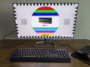 Testbild des HP Series 5 527sa Monitors (3)