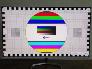 Testbild des HP Series 5 527sa Monitors