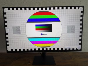 Testbild des Samsung M5 Smart S32BM500EU Monitors