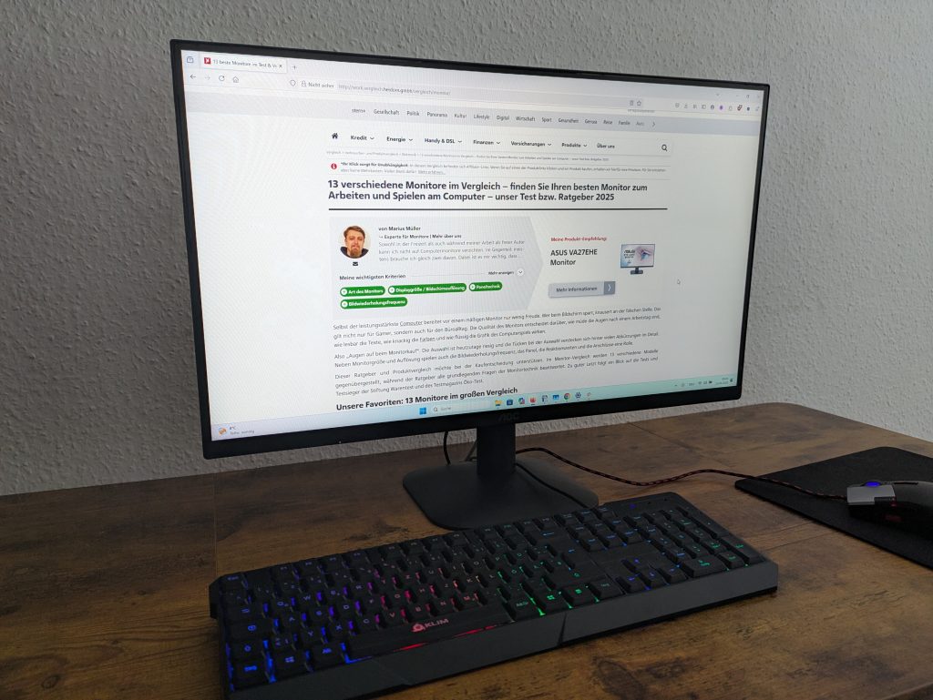 Titelbild des AOC 27B35HM Monitors (2)