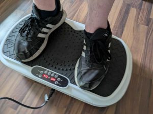 VITALmaxx Basic Vibrationsplatte im Betrieb (3)