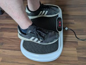 VITALmaxx Basic Vibrationsplatte im Betrieb (4)