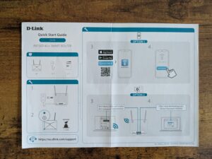 Anleitung des D-Link Eagle Pro AI G416 Routers