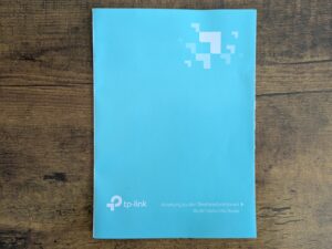 Anleitung des TP Link VX231v Routers