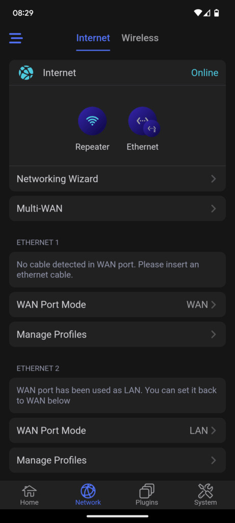 App des GL.iNet GL-B3000 Routers (3)