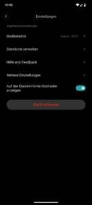 App des Xiaomi AX3000T Routers (3)