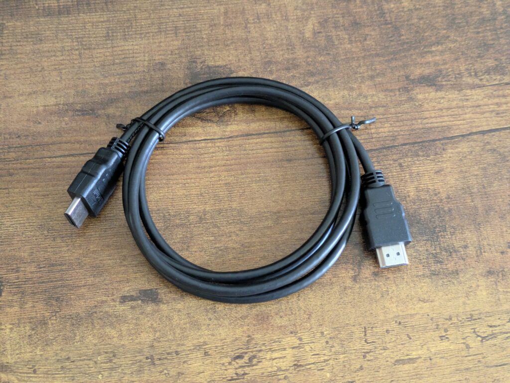 HDMI-Kabel des LG Electronics 34WQ500-B UltraWide Monitors