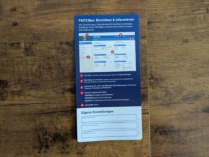 Infoblatt des FRITZ!Box 5690 Pro Routers