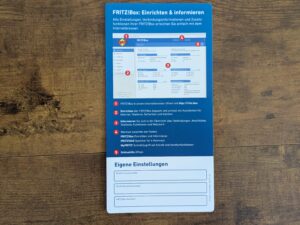 Infoblatt des Verpackung des FRITZ!Box 6670 Cable Routers (2)