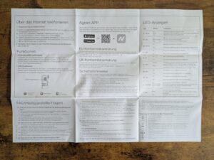 Kurzanleitung des TP Link VX231v Routers (3)