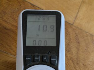 Stromverbrauch des Verpackung des FRITZ!Box 6670 Cable Routers