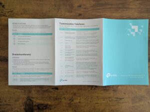 Telefoncodes des TP Link VX231v Routers (2)