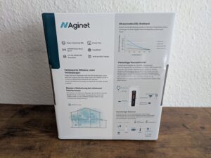 Verpackung des TP Link VX800v Routers