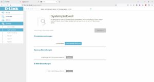Web-Menü des D-Link Eagle Pro AI G416 Routers (2)
