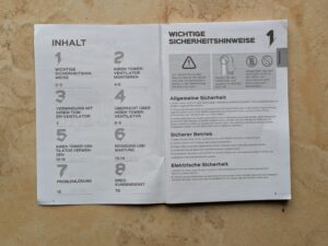 Anleitung des Dreo DR-HTF007 Nomad One Ventilators (4)