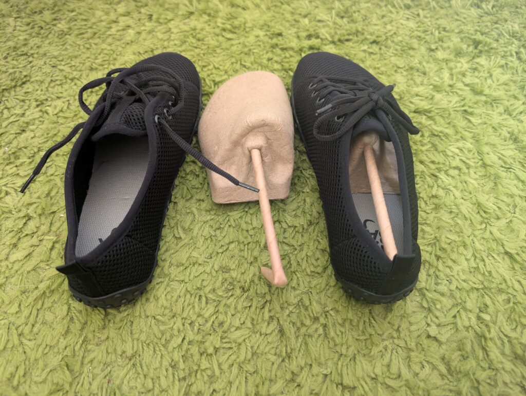 Bär Judy Barfußschuhe Schuhspanner Detail