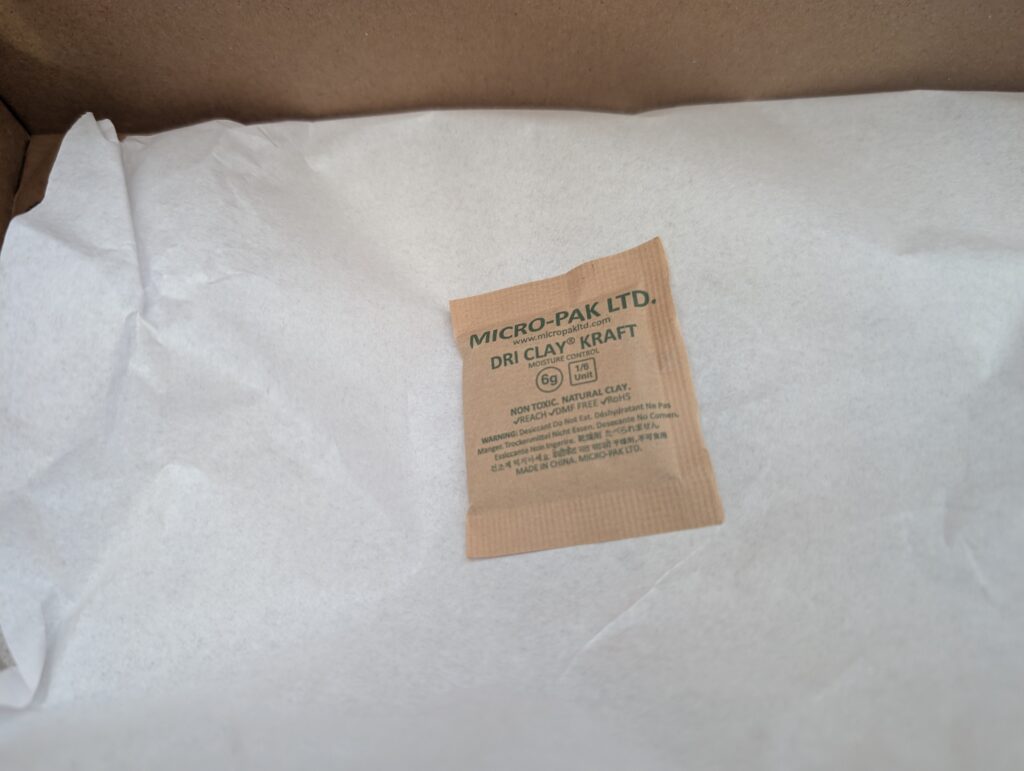 Bär Judy Barfußschuhe Trockenmittelbeutel aus Papier