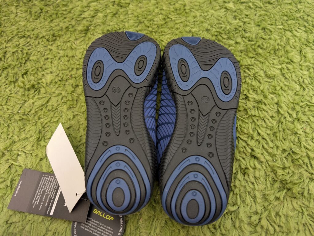 Ballop Spider Barfußschuh Ansicht Sohle