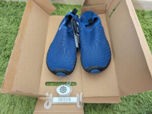 Ballop Spider Barfußschuh Karton geöffnet