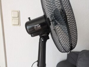 Brandson Ventilator von der Seite