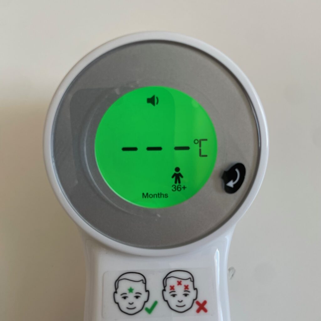 Braun Sensian 7 Stirnthermometer Alterseinstellung