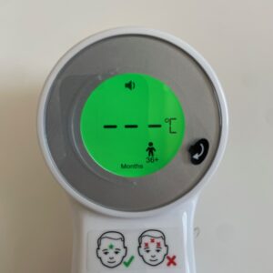 Braun Sensian 7 Stirnthermometer Alterseinstellung