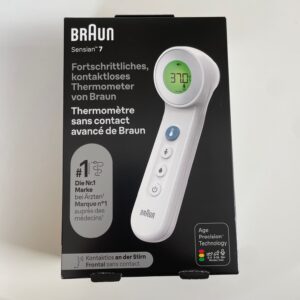 Braun Sensian 7 Stirnthermometer Verpackung