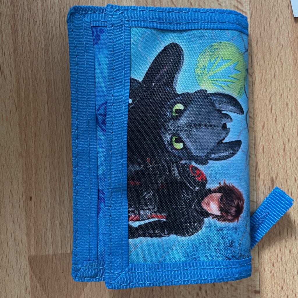 Familando Dragons Schulranzen Geldbeutel