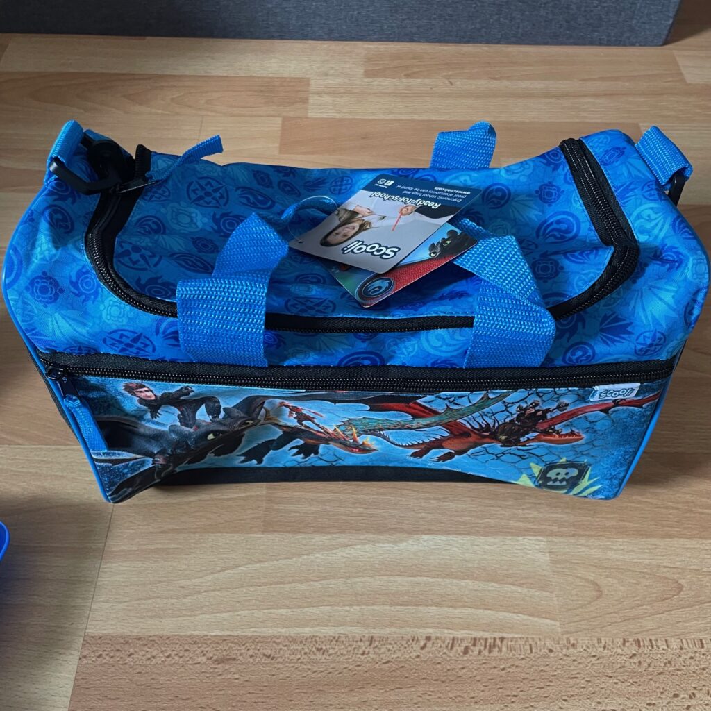 Familando Dragons Schulranzen Sporttasche