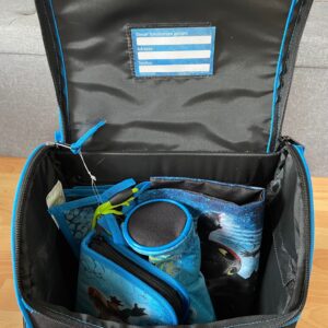 Familando Dragons Schulranzen gefüllt