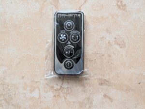 Fernbedienung des Rowenta VU6670 Eole Infinite Ventilators