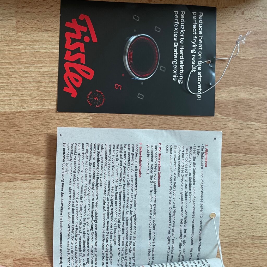 Fissler Ceratal Comfort Bratpfanne Anleitung
