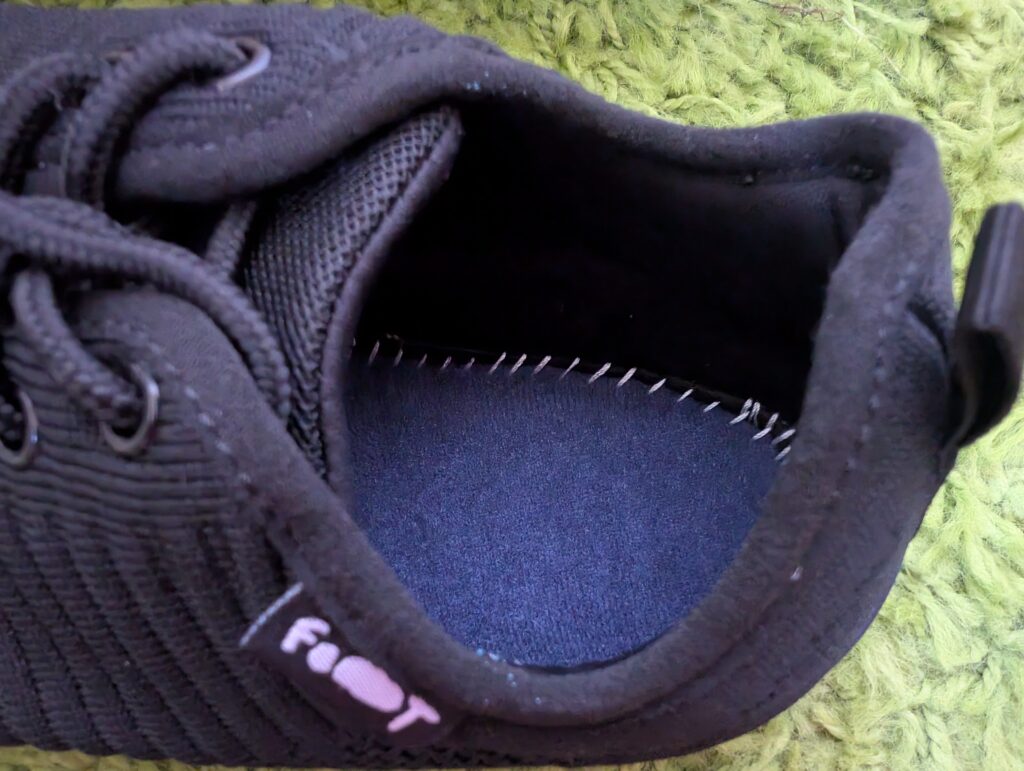 Geweo Foot Barfußschuhe Innenansicht ohne Einlegesohle