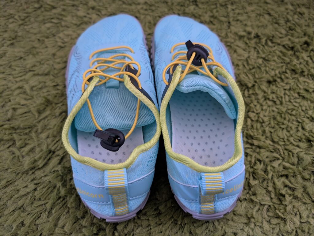 IceUnicorn Barfußschuhe Ansicht von hinten