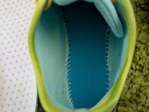 IceUnicorn Barfußschuhe Innenansicht ohne Einlegesohle