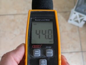 Lautstärke des Brandson Ventilators (4)