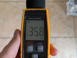 Lautstärke des Dreo DR-HTF007 Nomad One Ventilators (3)