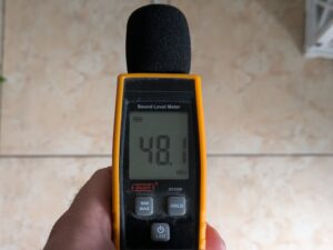 Lautstärke des Levoit LTF-F362-WEU Ventilators (2)