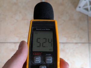 Lautstärke des Midea FS40-16CR Standventilators (2)